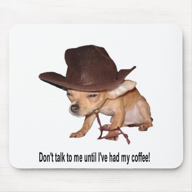Tinkerbell "Coffee" Mouse Pad (Front)