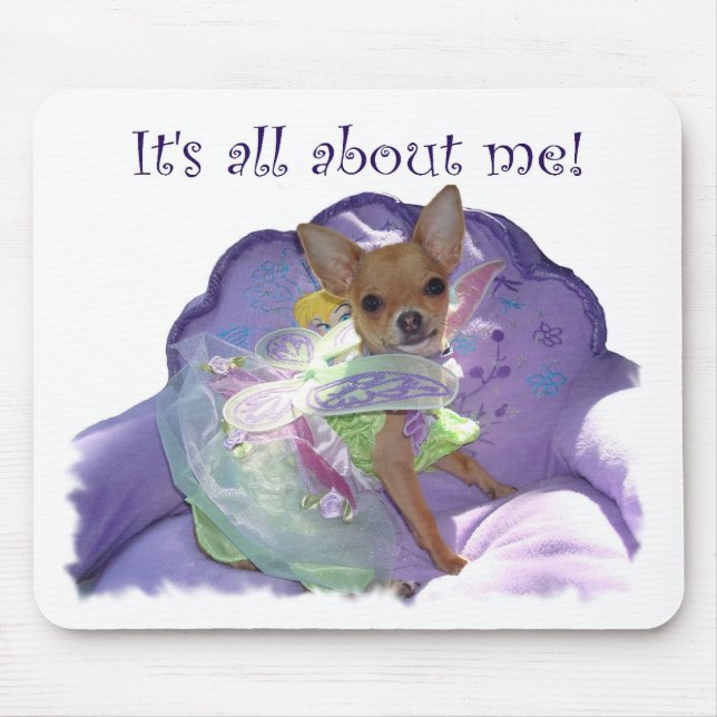 Tinkerbell "It's all about me!" Mouse Pad (Front)