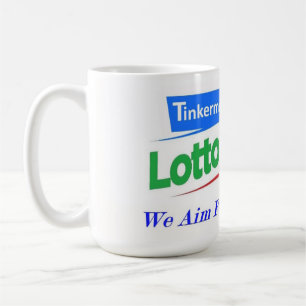 Tinkermen Lotto Report Logo Coffee Cup