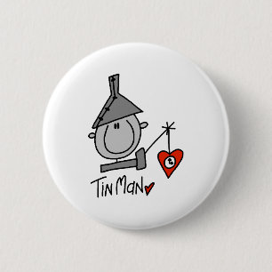 Tinman 6 Cm Round Badge