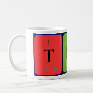 Tinna periodic table name mug