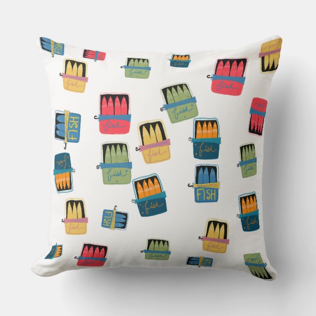 Tinned Fish Pillow (Front)