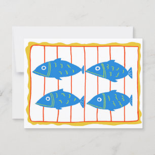 Tinned Fish Postcard