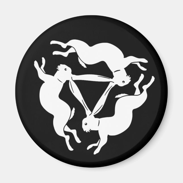 Tinner's Rabbit Magnet (Front)