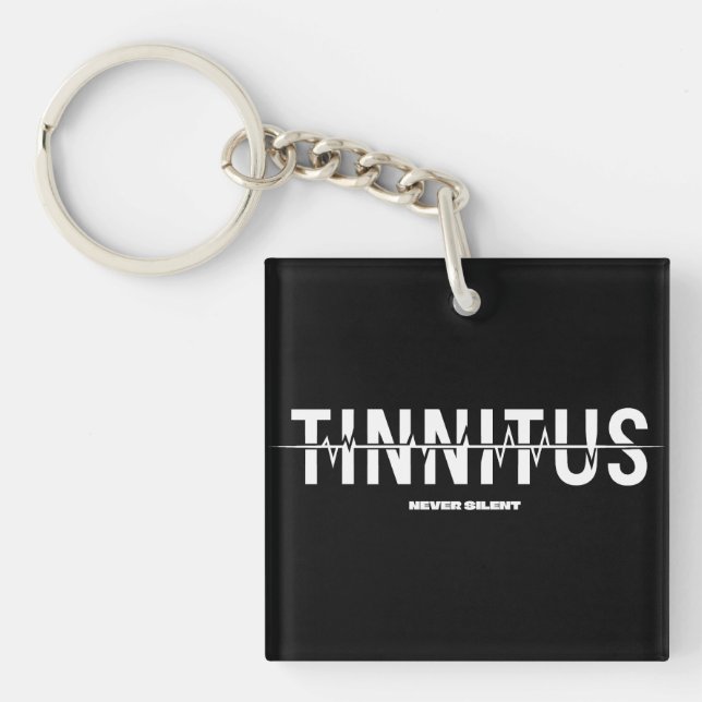 Tinnitus Key Ring (Front)