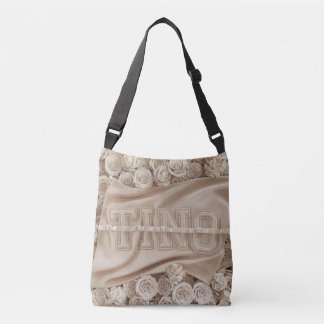 TINO Embroidered Rose Tote Bag