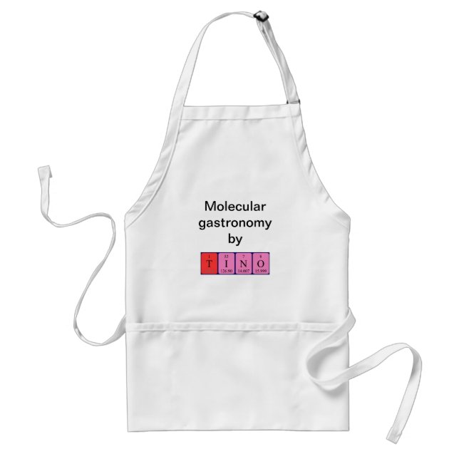 Tino periodic table name apron (Front)