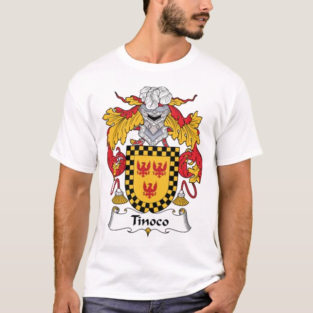 Tinoco Family Crest T-Shirt (Front)