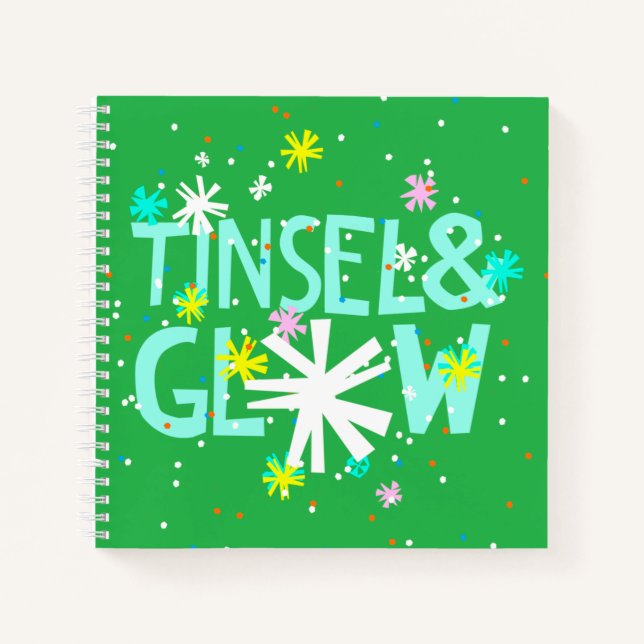 Tinsel & Glow Notebook (Front)