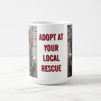 Tinsel the Christmas Kitten Coffee Mug