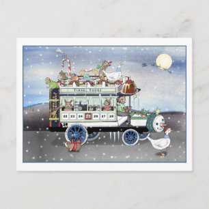Tinsel Tours Postcard