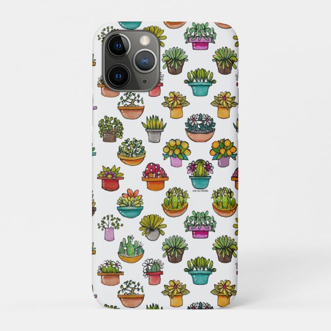 Tint Plants In Pots Case-Mate iPhone Case (Back)