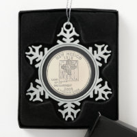 Tinted New Mexico State Quarter