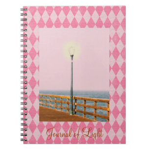Tinted Pier Lamp Post Pink Argyle Journal