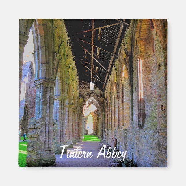 Tintern Abbey, Cistercian Monastery, Wales Magnet (Front)