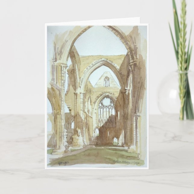 Tintern Abbey - greeting card (Front)