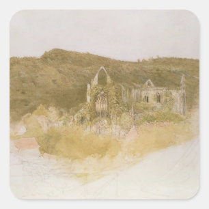 Tintern Abbey Square Sticker