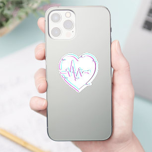 Tiny 2" x 2" Custom-Cut Vinyl Sticker