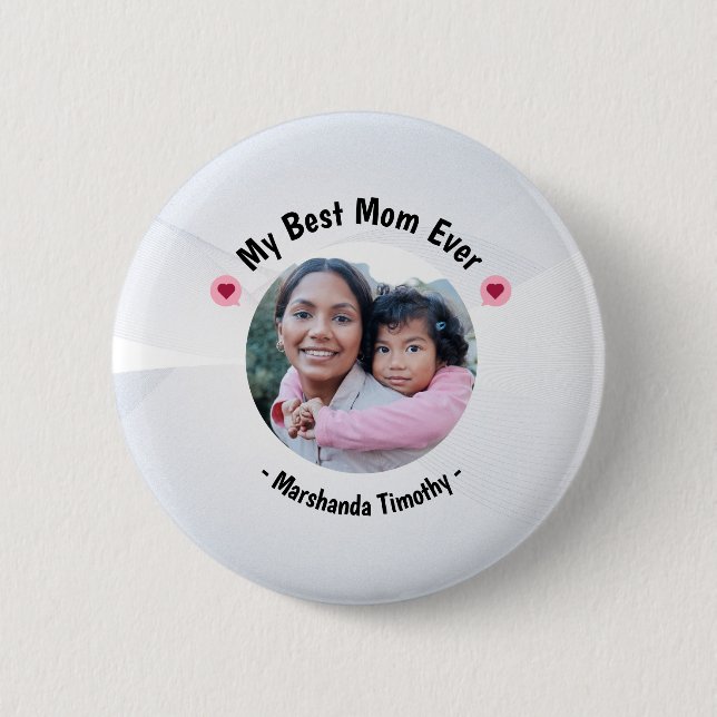 Tiny Badge, Big Love — Personalise This Button Now (Front)