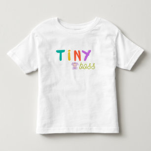 Tiny Boss Cute Bunny Outfit Colourful Toddler T-Sh T-Shirt