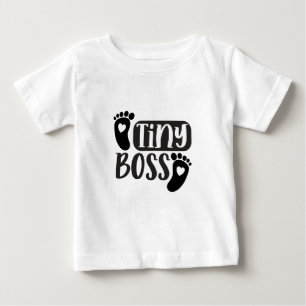 Tiny Boss - Mini Boss Lady Baby T-Shirt