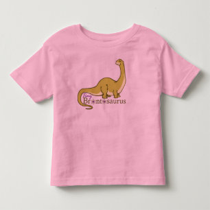 Tiny Brontosaurus Toddler T-Shirt