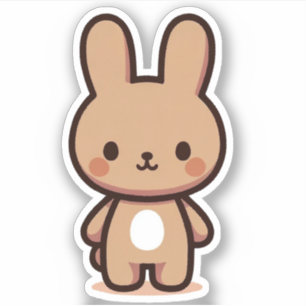 Tiny brown bunny from the forest