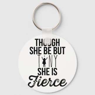 tiny but fierce keychain