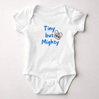 Tiny but mighty baby bodysuit