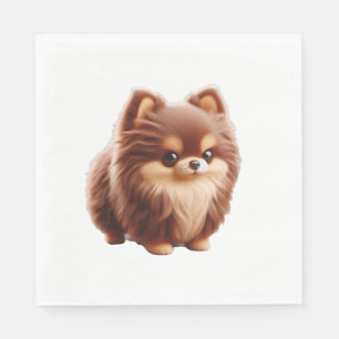 Tiny But Mighty � Chihuahua Attitude T-Shirt Napkin