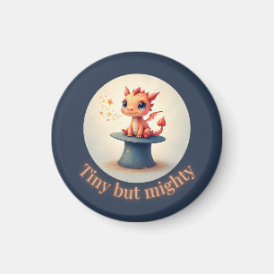 Tiny but Mighty – Cute Dragon Magnet
