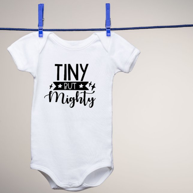 Tiny But Mighty Design Baby Bodysuit (Creator Uploaded)