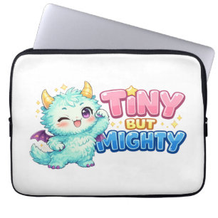 Tiny But Mighty Dragon Laptop Sleeve