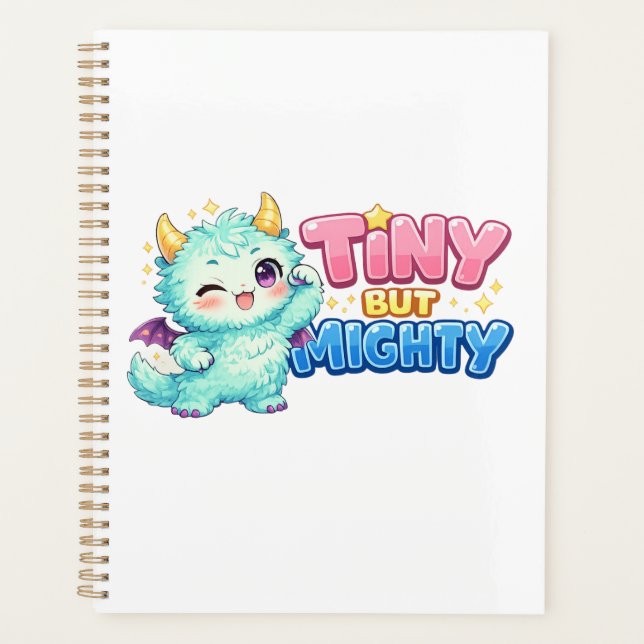 Tiny But Mighty Dragon Planner (Front)