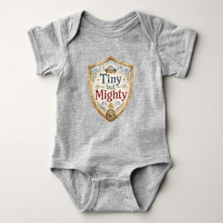 Tiny But Mighty Viking Baby Nursery Bodysuit