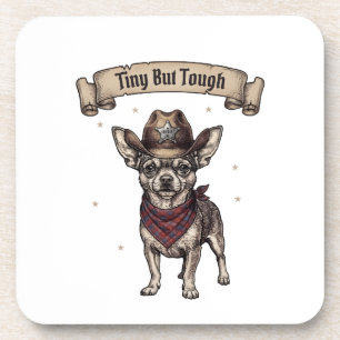 Tiny But Tough' Chihuahua rocks a cowboy Coaster