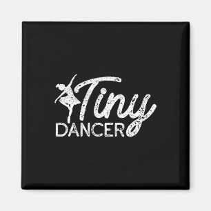 Tiny Dancer Cute Dance Boys Girls Salsa Ballet Dan Magnet