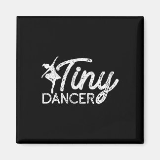 Tiny Dancer Cute Dance Boys Girls Salsa Ballet Dan Magnet