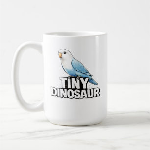 Tiny Dinosaur Lovebird Coffee Mug