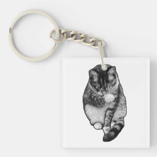 Tiny Dot Calm Key Ring