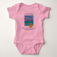 Tiny Duck Hunter Cruising ducks Baby Bodysuit