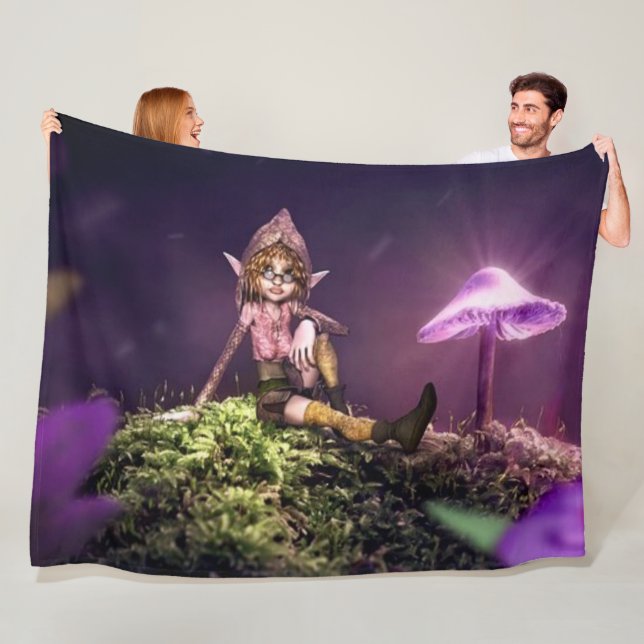 TINY ELF FLEECE BLANKET (In Situ)