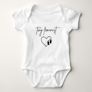 tiny feminist Feminist Baby Gift Baby Bodysuit