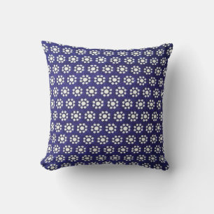 Tiny Floral Throw Pillow