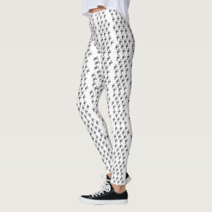 Tiny Flowered Print Leggings
