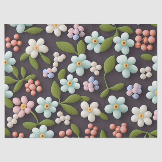 Tiny Flowers Tissue Paper (Front)