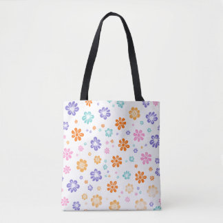 Tiny flowers tote bag