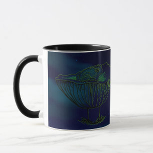 Tiny Frog in a Mushroom Mug