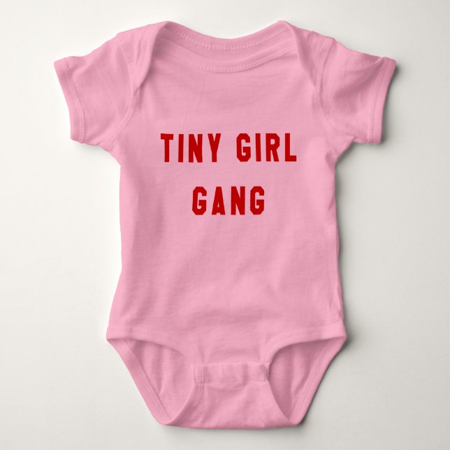 Tiny Girl Gang Baby Bodysuit (Front)