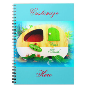 Tiny gypsy caravan casa notebook